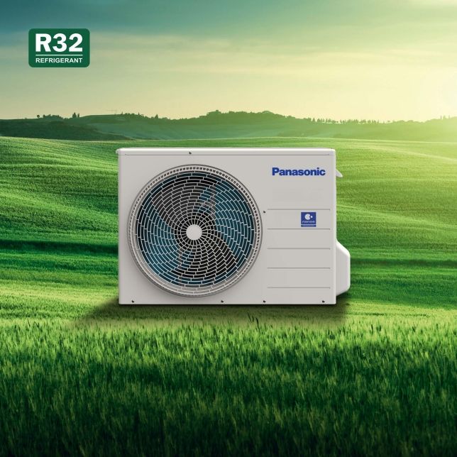 Điều hòa Panasonic sử dụng loại môi chất làm lạnh gas R32 
