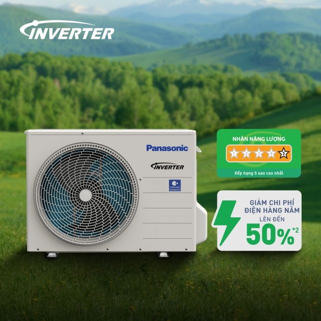 Panasonic XU12BKH-8 đem đến công nghệ tiết kiệm điện và thân thiện với môi trường